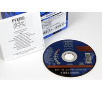 PFERD Eht 115-2,4 Psf Steelox 25x Lama 115x2,4 MM per Acciaio/Acciaio Inox