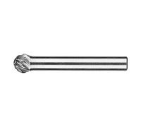 PFERD HM 21001006 - Punta per fresatura a sfera, diametro 8 mm, diametro albero 6 mm, lunghezza 47 mm, 21001006 - per un uso versatile sui materiali più importanti utilizzati in ambito industriale