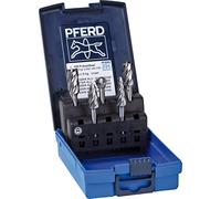 PFERD HM 21901612 - Set di punte per fresa, 5 pezzi, denti in alluminio, diametro albero 6 mm, appositamente progettate per la lavorazione dell'alluminio