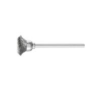 PFERD Spazzola a tazza con gambo, filo non ritorto TBU 1803/3 INOX Quantità:1