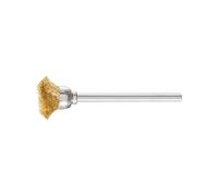 PFERD Spazzola a tazza con gambo, filo non ritorto TBU 1803/3 ottone Quantità:1