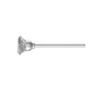 PFERD Spazzola a tazza con gambo, filo non ritorto TBU 1503/3 ST 0,10 Quantità:10
