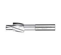 PFERD - Svasatore piatto HSS con perni di guida | Ø 20,0 mm, diametro gambo 12,5 mm, DIN 373 | 25203120 - per fori filettati