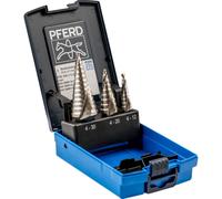 PFERD 25201046 Step drill set HSS 3-piece - Drill - Step drill bit - High-Speed