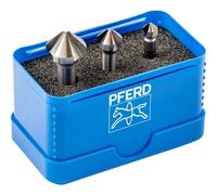 PFERD TOOLS 25202152 SET KES HSS DIN 335 C90° 3 Kit svasatori conici HSS 1 pz.