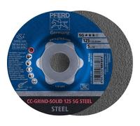 PFERD TOOLS 64185125 Cc-Grind-Solid Sg Steel Disco abrasivo Diametro 125 mm 10