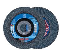 PFERD TOOLS - Disco lamellare Polifan curve, 2 pezzi, diametro 115 mm, larghezza M (11 mm), Z40, SGP Steelox | 67698032 per la lavorazione precisa delle cuciture a gola
