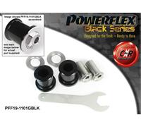PFF19-1101GBLK Powerflex Nero Bracci Anteriori Supporti Regolabili Camber