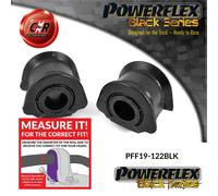 PFF19-122BLK Powerflex Nero Stabilizzatore Anteriore Boccole 22mm