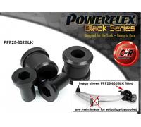 PFF25-802BLK Powerflex Nero Bracci Anteriori Mollette Posteriori
