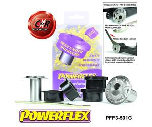 PFF3-501G Powerflex Road Anteriore Forcella (Forma ) Boccole 45mm Camber