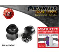 PFF30-304BLK Powerflex Black Anteriore Antirollio Barra Esterno Spazzole