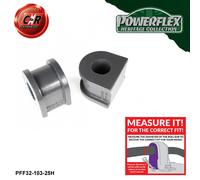 PFF32-103-25H Powerflex Heritage Barra Anti Roll Anteriore Bushes 25mm