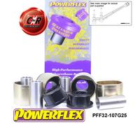 PFF32-107G25 Powerflex Road Anteriore Braccio Radiale Boccole Rotella Adj - 25mm
