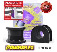 PFF35-303-20 Powerflex Struttura Anteriore Barra Anti-Ribaltamento Cuscinetti