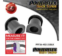 PFF36-402-21BLK Powerflex Nero Supporti Barra Anti Rollio Anteriore 21mm