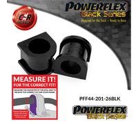 PFF44-201-26BLK Powerflex Nero Ammortizzatori Anti Rolling Bar 26Mm