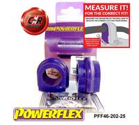 PFF46-202-25 Powerflex Struttura Anteriore Barra Stabilizzatrice Bushes 25mm