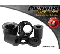 PFF5-101GBLK Powerflex Nero Bracci Inferiori Posteriore Boccole, Caster Regolato