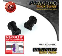 PFF5-302-19BLK Powerflex Nero Supporti Barra Antirollio Frontale 19mm
