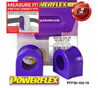 PFF50-104-19 Powerflex Barra Anti Rollio Strada Supporti Esterni 19Mm