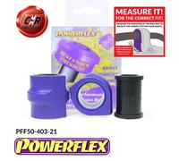 PFF50-403-21 Powerflex Road Anteriore Antirollio Barra Spazzole Al Telaio 21mm