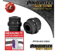 PFF50-603-21BLK Powerflex Nero Supporti Barra Anti Rollio Anteriore 21Mm