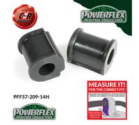 PFF57-209-14H Powerflex Heritage Posteriore Bronzine Barra Antirollio 14mm