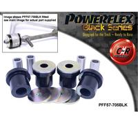 PFF57-705BLK Powerflex Nero Supporti Superiori Anteriori