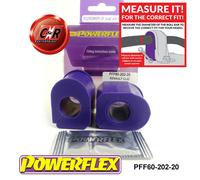 PFF60-202-20 Powerflex Barra Stabilizzatrice Anteriore Interna Bushes 20mm