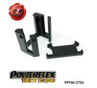 PFF60-2726BLK Powerflex Black Superiore Inserto Supporto Motore - Pista / Msport
