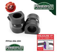 PFF66-206-20H Powerflex Heritage Barra Antirollio Ant Boccole di Montaggio 20mm