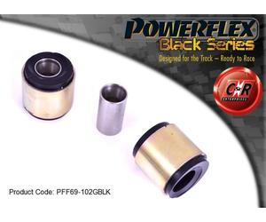 PFF69-102GBLK Powerflex Black Anteriore Braccio Post. Spazzole - Rotella Adjust