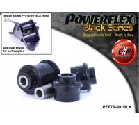PFF76-501BLK Powerflex Nero Barra Di Collegamento Anteriore Supporti Anteriori