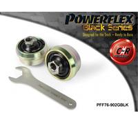 PFF76-902GBLK Powerflex Black Forcella Ant Boccole Posteriori Anti-sollevamento