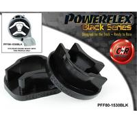 PFF80-1530BLK Powerflex Nero Supporto Motore Posteriore Inserto Fodera