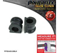 PFF85-603-20BLK Powerflex Nero Supporti Barra Anti Rollio Anteriore 20Mm