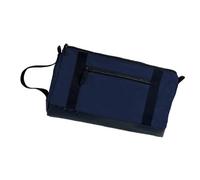 Pffiocix Borsa impermeabile ad alta capacità in tela verniciata sostanza rinforzata frange per studenti d'arte appaltatori avventurieri forte impermeabile strumento planner, blu navy