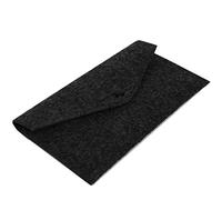 Pffiocix Portafoglio portamonete in feltro per donne e uomini, borsa per cambio carta d'identità, porta carte di credito, organizer per denaro, pochette lunga con fibbia, portafoglio catene per uomo