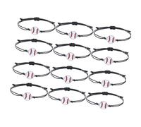 Pffiocix Set da 12 pezzi per feste sportive, include braccialetti ispiratori e piccolo calcio antistress in lega per la ricompensa della squadra, See product size drawing, Lega, filo cerato