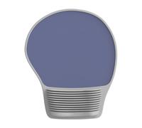 Pffiocix Tappetino ergonomico per mouse, poggiapolsi, massaggiante, salvaspazio, base antiscivolo in memory foam