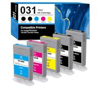 PFI-030 PFI-031 - Cartuccia di ricambio per inchiostro Canon PFI-030MBK PFI-030BK PFI-030C PFI-031M PFI-030Y ricambio per Canon ImagePrograf TM-240 TM-340