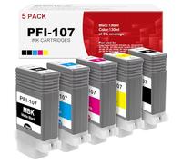 PFI-107 PFI107 Cartuccia d'inchiostro per Cartucce Canon PFI-107MBK PFI-107BK PFI-107C PFI-107M PFI-107Y 6705B001 Sostituzione per Canon ImagePROGRAF iPF670 iPF685 iPF680 iPF770 iPF785 iPF780