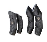 PFIFF 101341 Barrow - 4 ghette imbottite, stabili, pony, colore: Nero