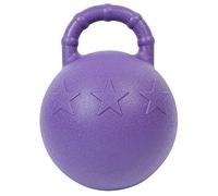 Pfiff 102446 - Palla da gioco per cavalli Fruitstar, con aroma di menta, autogonfiabile, 25 cm, colore: Viola