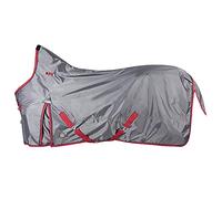 PFIFF 102832 - Coperta antipioggia"Highneck" con fodera in pile, colore: grigio/rosa 155
