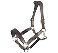 PFIFF 102924 Sobria, Cavezza in Pelle con goffratura, Imbottitura Morbida, Marrone Xfull