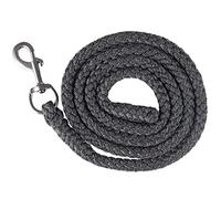 PFIFF 102963 - Maglia di guida con moschettone, in maglia tinta unita, 200 cm, colore: Grigio