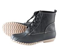 PFIFF Bootle Stallschuhschuhe, Scarpe Invernali Donna, Nero, 41