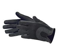 Pfiff, Guanti da equitazione in finta pelle, Nero, XL
